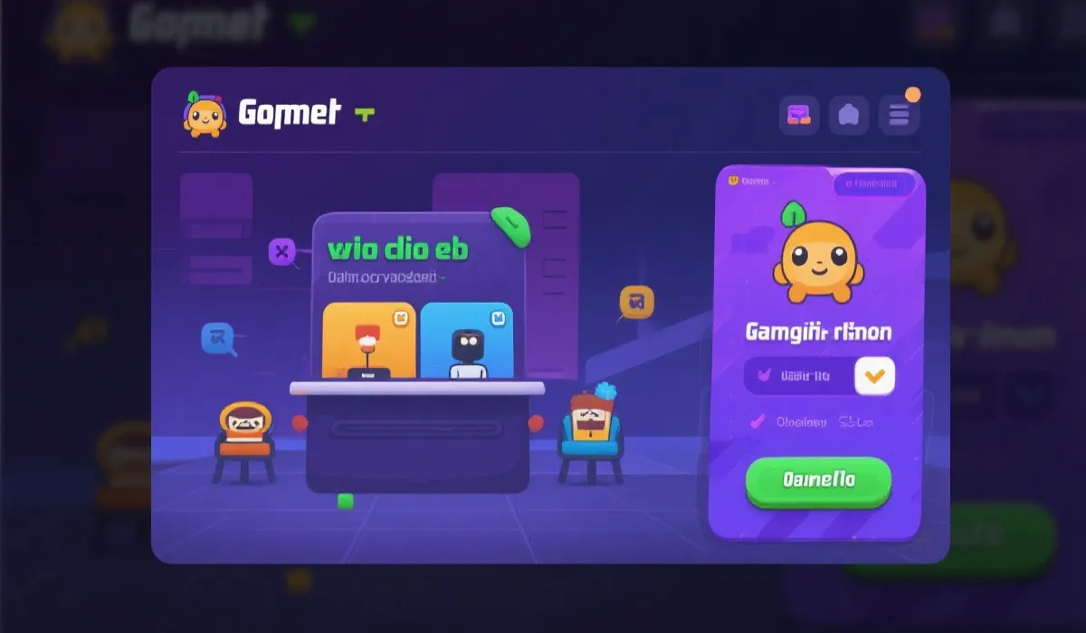 经典斗地主大厅界面示意图